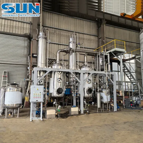 Stainless Steel Falling Film Evaporator for Fruit Juice Concentrate
