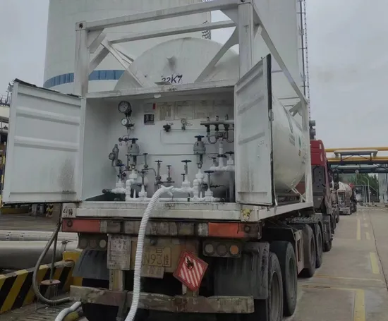 Grate Quality 21tons Liquid Argon Tank T75 ISO Container