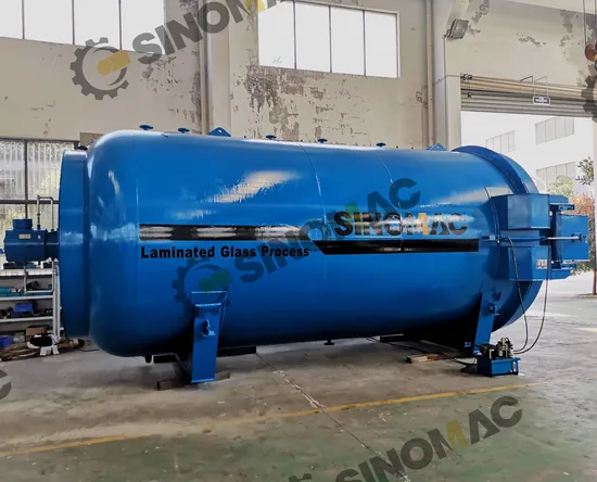 3350X6000mm Industrial Full Automation Safety Laminated Glass Autoclave (SN-BGF3360)