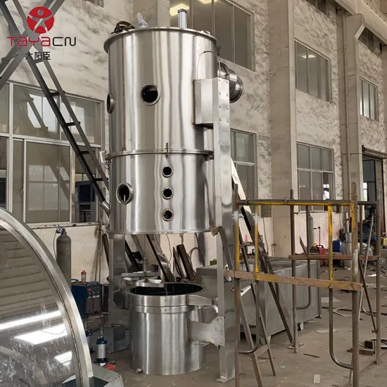 FL Fluid Bed Granulator / Sugar Granulator Machine for Food, Pharmaceutical and Chemical Products