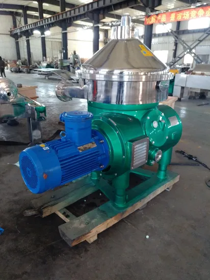 Plant Oil Disc Stack Centrifuge Separator with Automatic Discharging