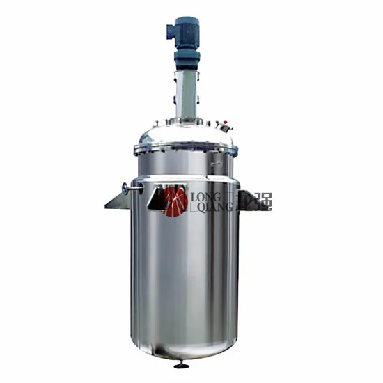 High-Quality 1000L 10000L Stainless Steel Reactor with Crn Certification