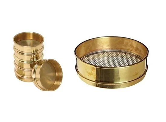 Brass Test Sieve for Soil Aggregate Analysis Sieve