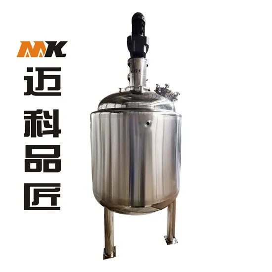 Food Grade Stainless Steel 1000L Liter Reactor