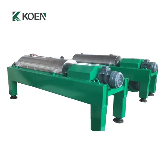 High Precision Solid Liquid Three Phase Centrifugal Separator Decanter Centrifuge