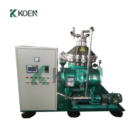 New Disc Stack Centrifuge Separator for Beer with Self-Cleaning Bowl From Chinese Leading Manufacturer Centrifuge
