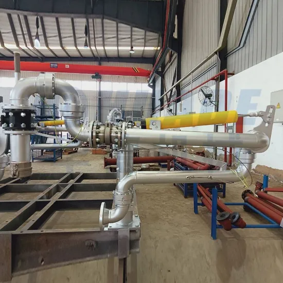 China Manufacturer High-Pressure Equipment Single-Arm Low-Temperature Fuel Bottom Loading Arm with Swivel Joint