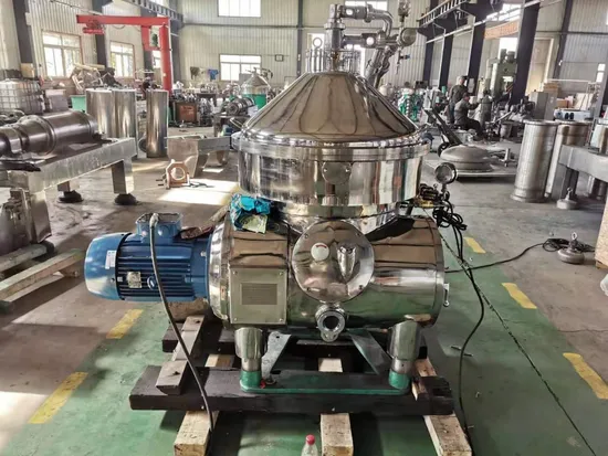 Continuous Flow Centrifuge Hydraulic Oil Water Separator with Self-Cleaning