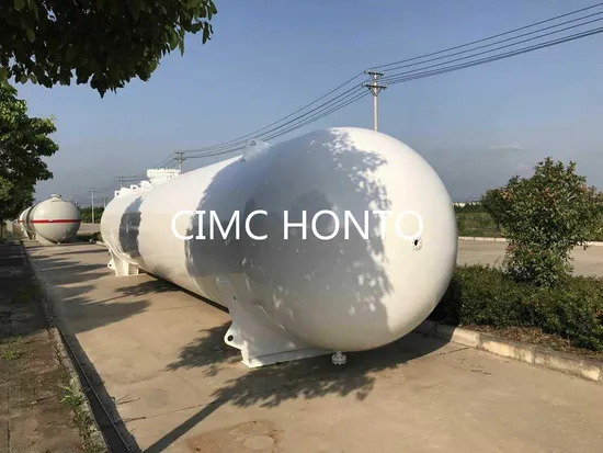 Cimc ASME Standard 130cbm High Quality LPG Storage Tank