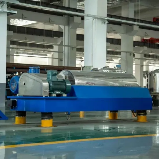 Spiral Horizontal Screw Centrifugal Oil Separator, Oil and Grease Centrifugal Separator