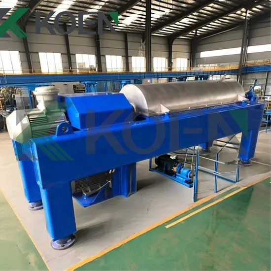 Manufacturer Directly Algae Biomass Decanter Centrifuge