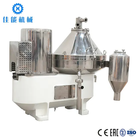 Efficient Bio-Pharmaceutical Disc Separator, 500L-5000L, 11 Kw-30 Kw Power