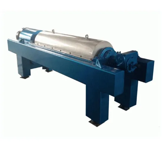 Lw250X1000 Sludge Dewatering Decanter Centrifuge Municipal Sewage Centrifuge Solid-Liquid Separator Centrifugal