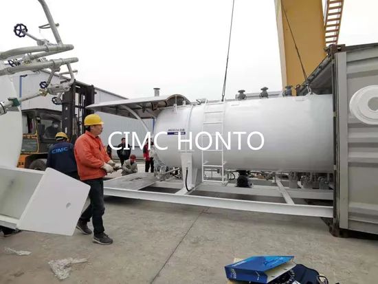 2.5 Tons 5cbm Skid LPG Filling Plant LPG Filling Cylinder for Nigeria