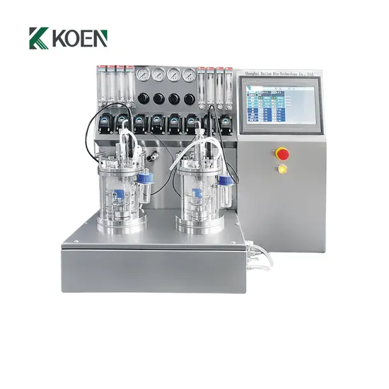 Lab Scale Production Line Cell Culture Bacterial Bioreactor Fermenter