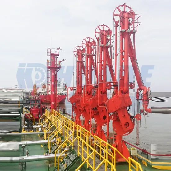 High Lifting Height High-Pressure Equipment Single-Arm Low-Temperature Chemical Marine Loading and Unloading Arm Machine with Swivel Joint
