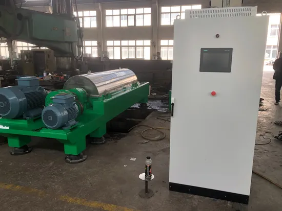 Industrial Pharmaceutical Plant Extraction Solid Dewatering Decanter Centrifugal Separator Machine