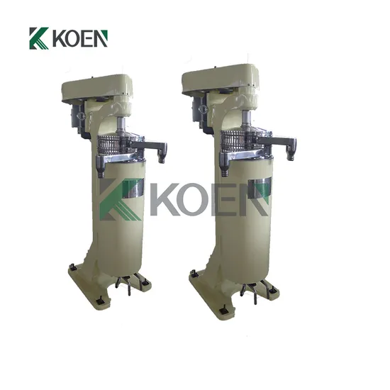 Professional Separator Clarification Vegetable Oil Extraction Tubular Centrifuge