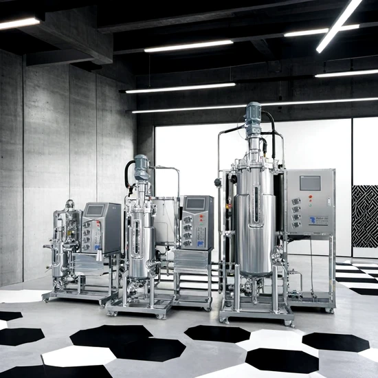 Stainless Steel Fermenter Biological Seed Fermenter Lab Stainless-Steel Reactor Pilot Scale Fermentor Reactor