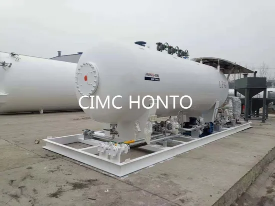 5 Tons LPG Gas Tank Filling Station