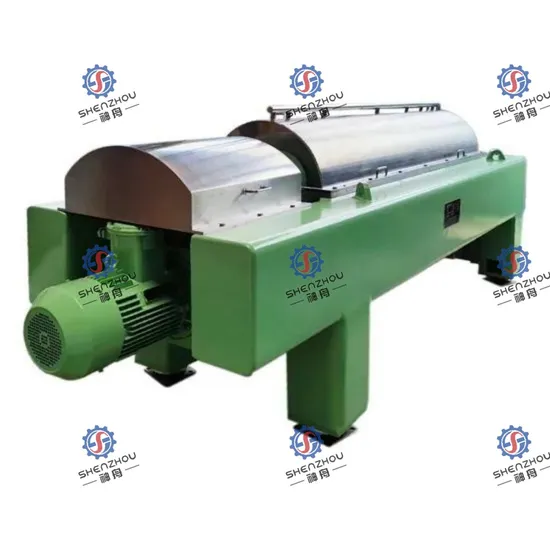 Water Treatment Decanter Centrifuge Machine for Industrial and Municipal Wastewater Treatment
