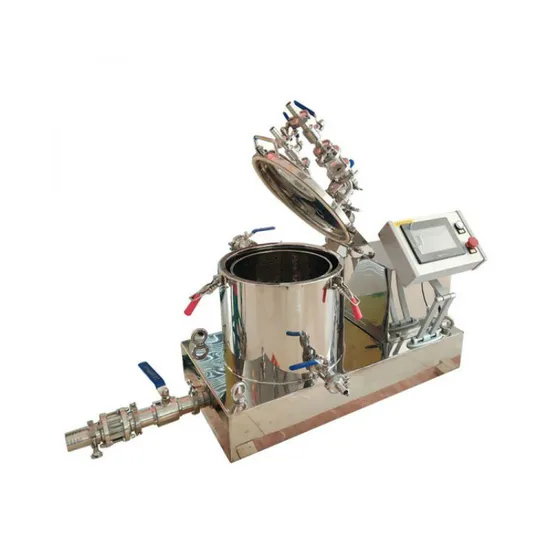 Extract Separator Hemp Ethanol Oil Extract Centrifuge