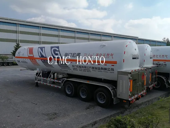 Cryogenic LNG Road Tanker Semi Trailer for Sale