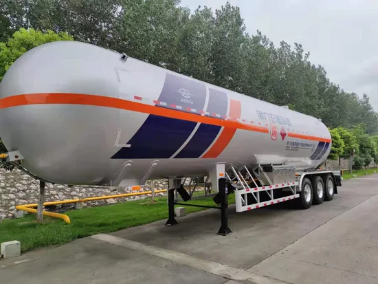 High Quality 61900liters LPG Gas Semi Trailer for Africa Market