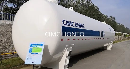 Bulk LPG Gas Storage Horizontal Propane Tanks for Sale