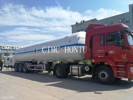45ton Cimc Hngtu LNG Cryogenic Tank Trailer Semi-Trailer Truck