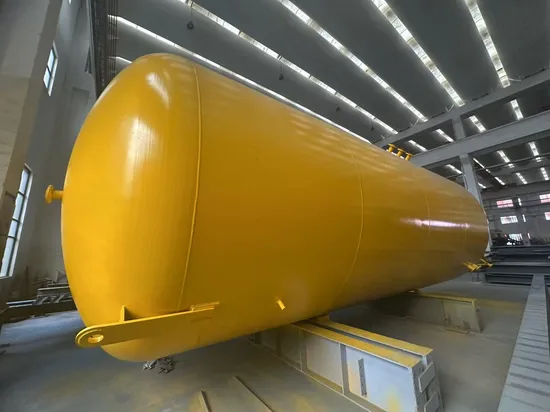 High-Capacity Vessel Storage Tank for Liquid and Gas Solutions