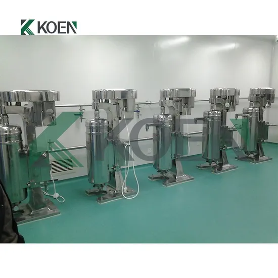High Speed 14000-30000rpm SS304 Tubular Bowl Centrifuge