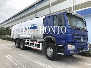 6X4 LPG Bobtail Tanker Truck Transportation Truck for Sale
