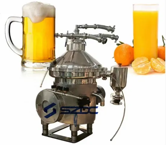 High Quality Disc Separator Juicer Centrifuge for Apple Juice Clarifying Centrifuge