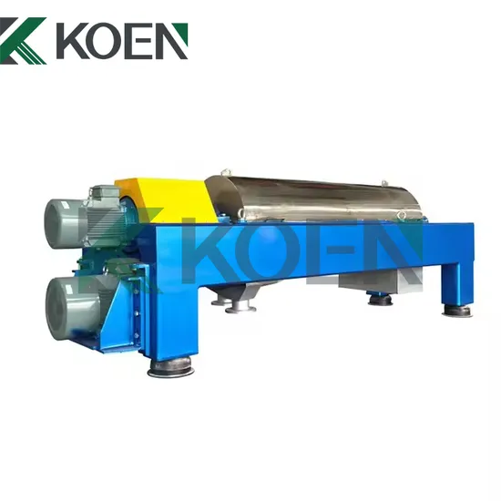 Automatic Working Sludge Centrifuge Slurry Separation Equipment