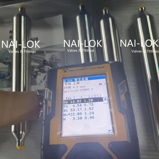 Nai-Lok Alloy Hc276 Sampling System Double End 1/4 1 2 Female NPT 1800psi 1000ml 500ml Seamless Steel Gas Sample Cylinder for LPG LNG