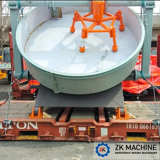 Wet Type Disc Pan Granulator for Powdery Material