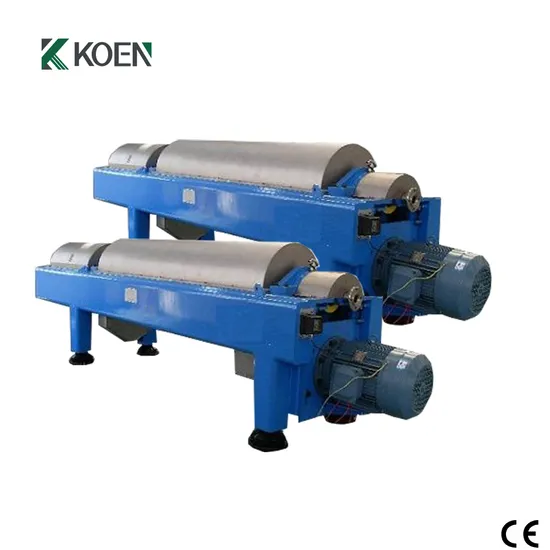 New Stable Operation Settling Decanter Centrifuge/ 3-Phase Separator for Polymer Industry