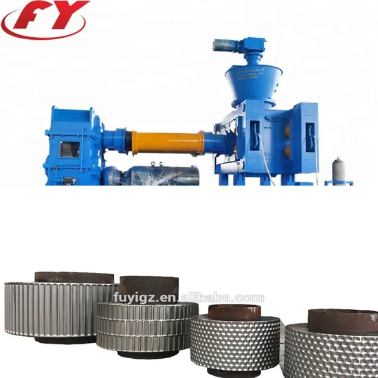 Fertilizer and chemical dry powder double roller press Pellet Mill