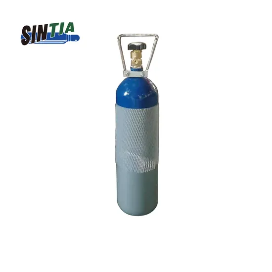 High Pressure 150bar 200bar 5L Oxygen Gas Cylinder with Valve