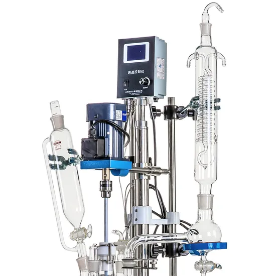 Lab High Pressure 5L Bioreactor Chemical Jacketed Glass Reactor