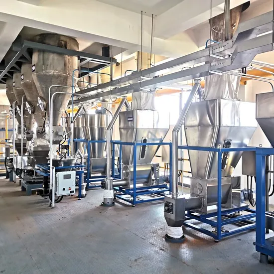 Fully Automatic Production Line Powder Detergent Powder Costing Production Line