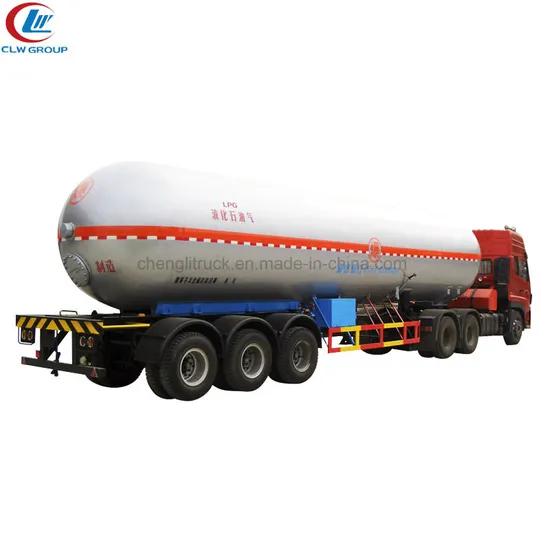 49.6m3 LPG Road Tanker 50000liters LPG Trailer