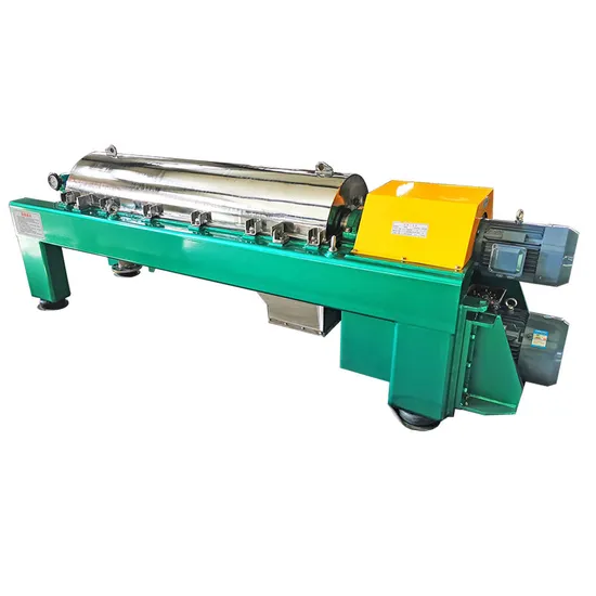 Hot Selling Waste Oil Treatment Decanter Centrifuge with Automatic Discharge
