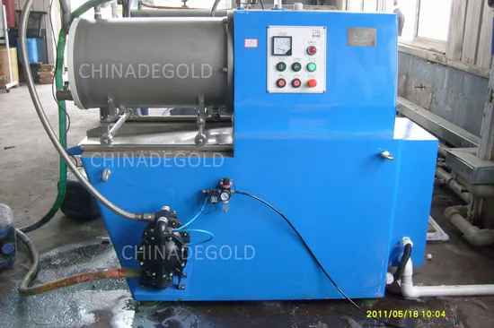 Degold Zm 20 Liters Disc Type Horizontal Bead Mill