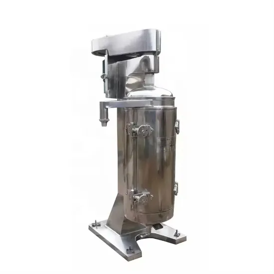 Tubular Centrifuge for Chemical and Industrial