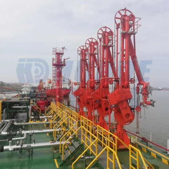Hot Sale High-Pressure Equipment Single-Arm Low-Temperature LNG Marine Loading Arm with Swivel Joint