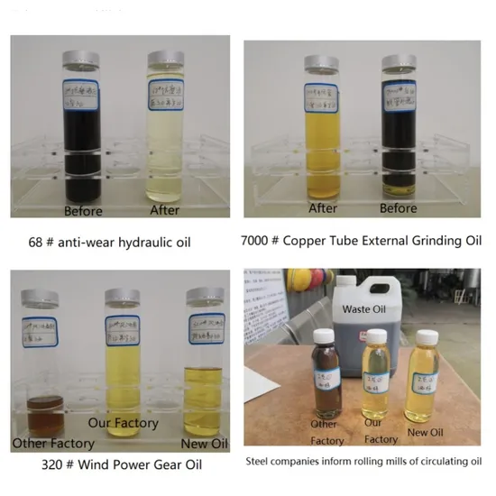 2024new Tech Waste Turbine Oil Purify Machine Near-New Qil Condition