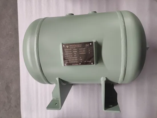 Horizontal Air Tanks with PED Certificate