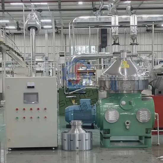 Efficient 2-3-Phase Liquid Disc Separator for Beer Production